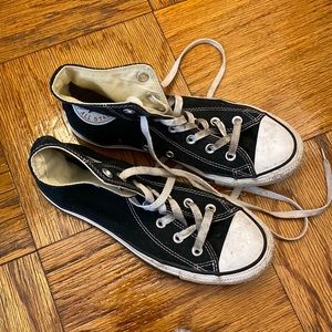 Black High Top Converse